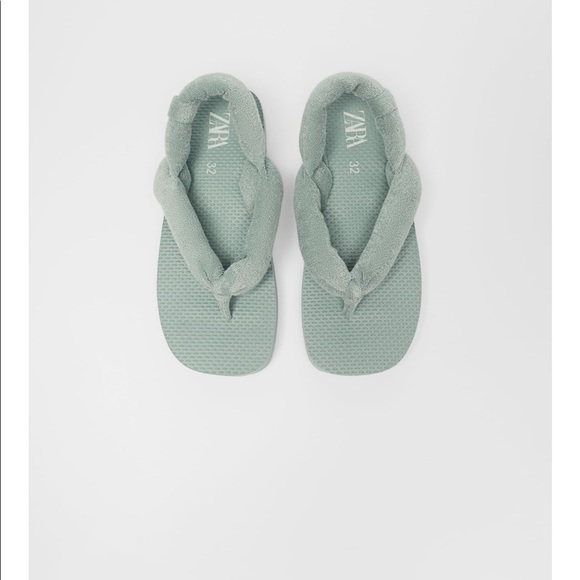 Zara terrycloth tubular sandals - Picture 4 of 6